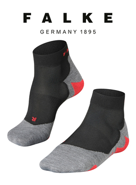 FALKE鹰客德国进口 RU5男士跑步袜马拉松运动轻薄短筒男袜16729