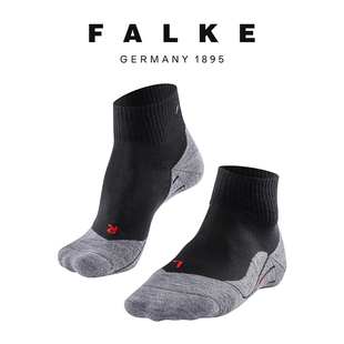 FALKE鹰客TK5 Wander运动袜徒步马拉松袜短筒女袜训练透气16473
