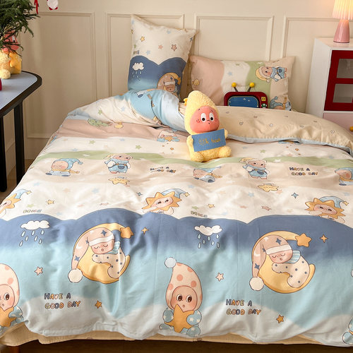 卡通可爱春夏全棉床上三四件套