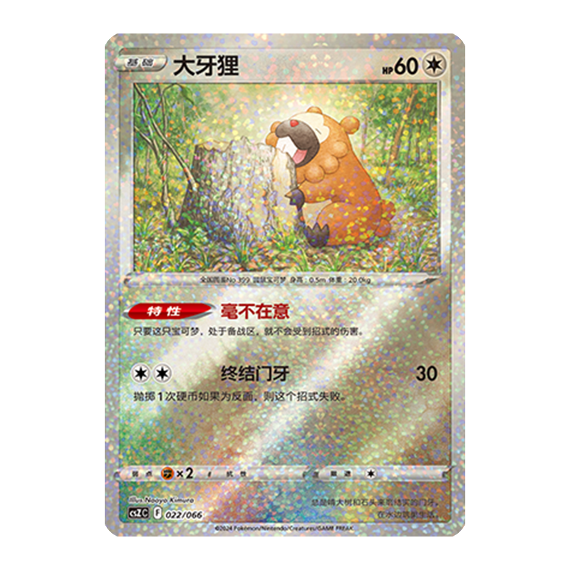 简中PTCG宝可梦 收藏周边礼盒 百变宝盒 大牙狸 CSZC