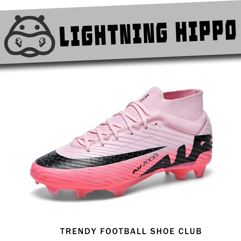 姆巴佩刺客16黑金限定版男女成人FG长钉儿童TF碎钉高帮训练足球鞋