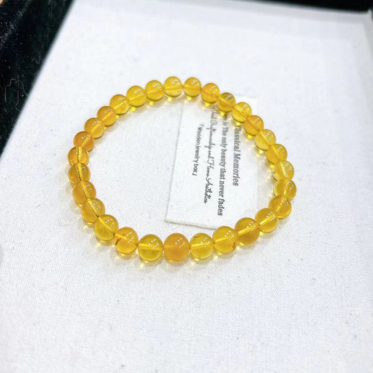 【慕斯格瑞】蓝珀手串6mm+ HL0021122071