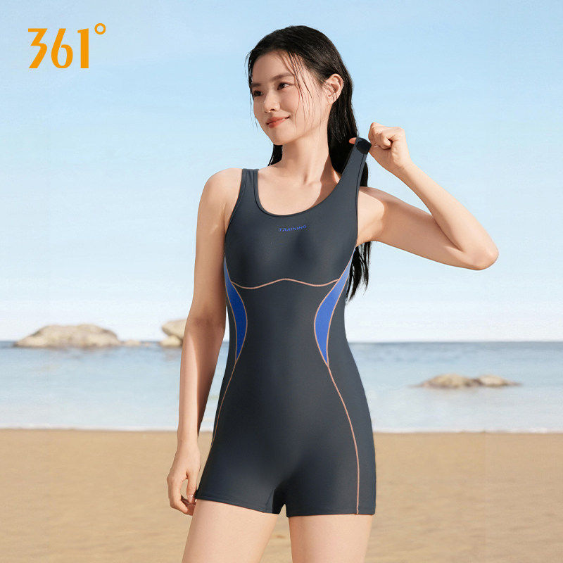 361泳衣女连体平角游泳馆专用2026新款成人初学者运动竞速泳装