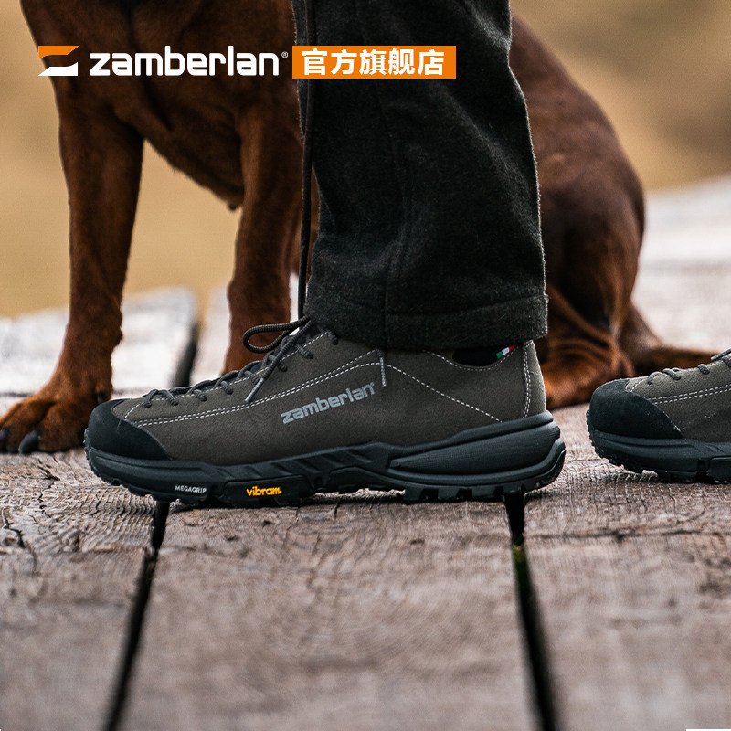 Zamberlan 赞贝拉徒步登山鞋男款GTX防水透气防滑爬山低帮鞋217