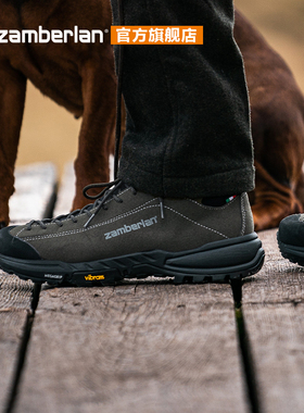 Zamberlan 赞贝拉徒步登山鞋男款GTX防水透气防滑爬山低帮鞋217