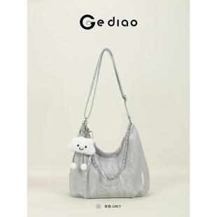 【全球购】风格工作室韩国风格小清新软皮包女士2026初夏穿肩包多