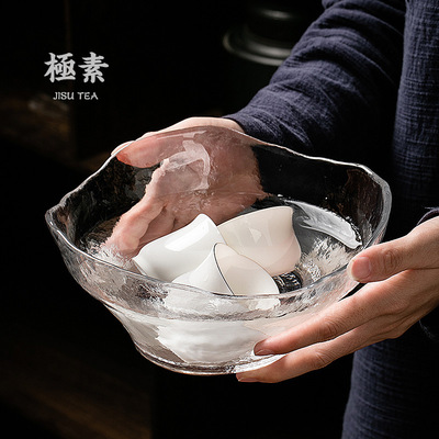 极素玻璃茶具配件特大号家用茶道