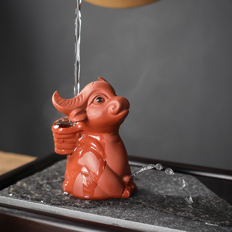 宇轩紫砂茶宠摆件创意