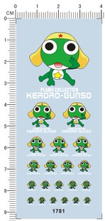 1781 Keroro Gunso Side 军曹敢达水贴敢达水贴纸dororo heicho