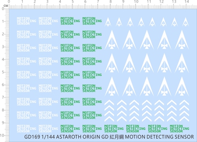 GD169 HG 1/144 ASTAROTH ORIGIN紅月綱MOTION DETECTING SENSOR
