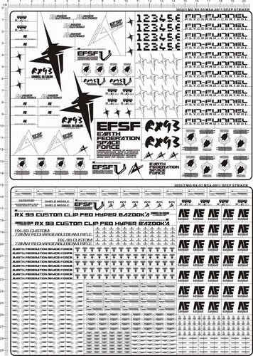 3850   PG RX-93-V2 hi-nu hi-v hi new 1/72 海牛金属贴现货