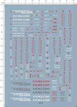 5654-8408  MG XXXG-01W Wing 飞翼gd飛翼水贴纸~111