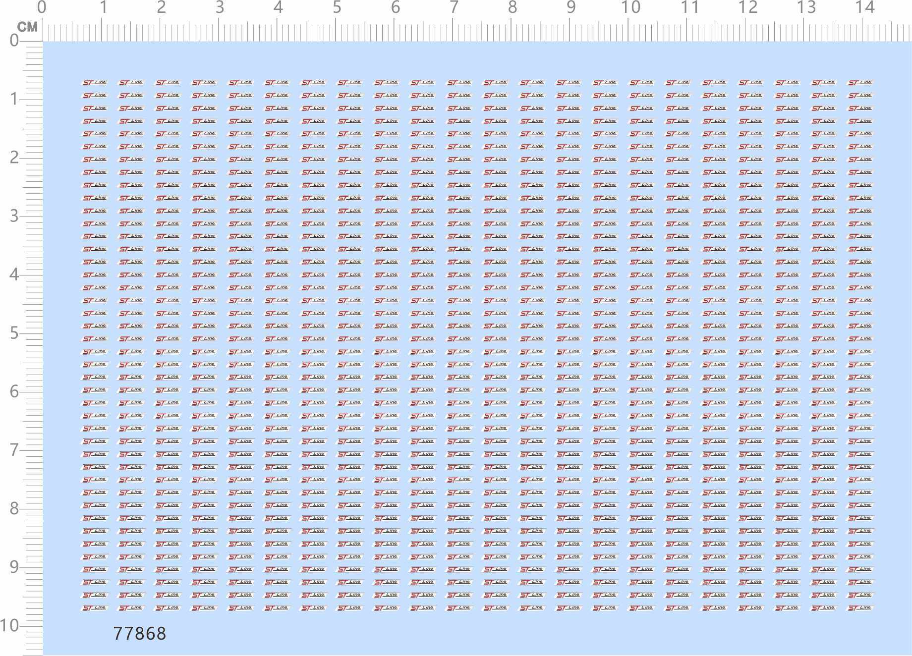 77868整版胶 无比例 ST LINE 模型车水贴 定制打印2402,3C数码配件,手机贴纸,淘宝优惠券,粉丝福利购,淘宝优惠卷