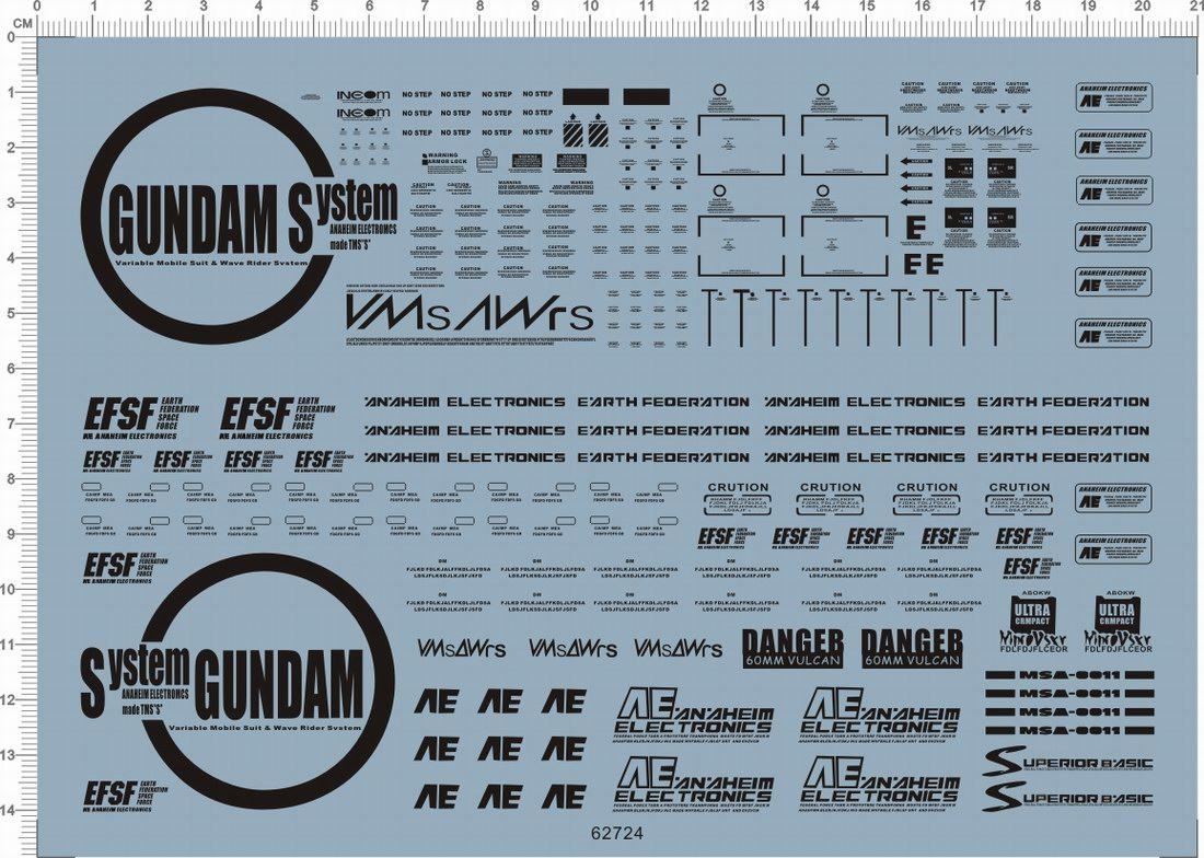 62724-9E17 1/48 GUNDAM S gd水贴111
