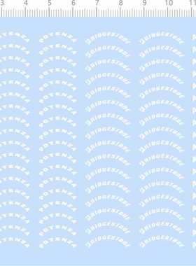 70652整版胶1/8 POTENZA 轮胎贴ADVAN 轮胎贴模型车水贴 A6