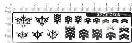 2773 [F8] ZEON gd 金属贴111