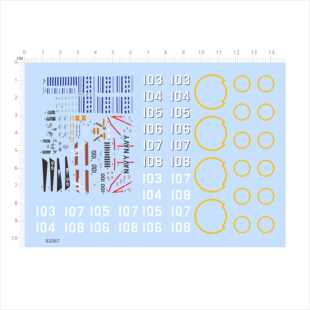 82067整版飞机船舶模型水贴navy vf-51 051型驱逐舰舷号水贴现货
