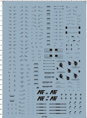 62784-A4601/2 PG MG Unicorn 独角兽gd水贴纸111