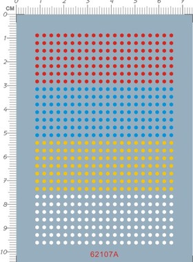 62107A-10211 六角螺丝蜂窝数码迷彩改装改造自由贴模型水贴