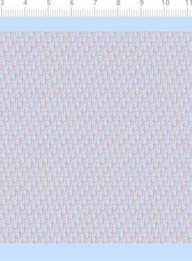 80940整版胶英文名签名铭牌英文印花底纹娃娃公仔手办盲盒贴