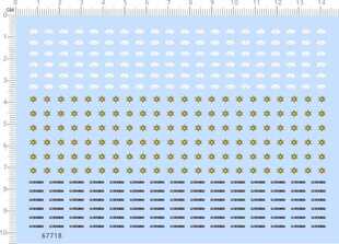 67718整版胶1/64澳门消防车模型车牌比例模型车剪纸水贴纸定做