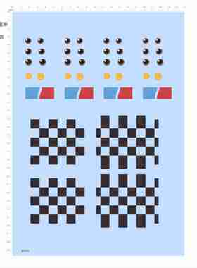 82930无比例三只松鼠手办模型眼睛水贴不干胶定制打印现货