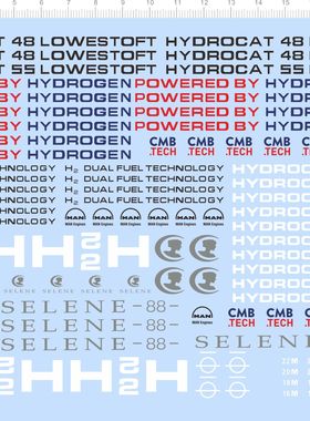 76994 HYDROCAT 48 CMB DUAL FUEL TECHNOLOGY海王星轮船模型2401
