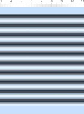 97100整版胶0.4MM线条水贴黑色A6毫米创意DIY水转印定做订做现货