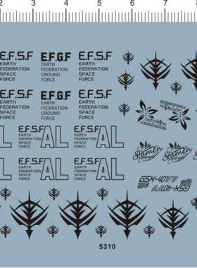 5310-A6408 efsf efgf al gsx-401fw 吉恩gd水贴111