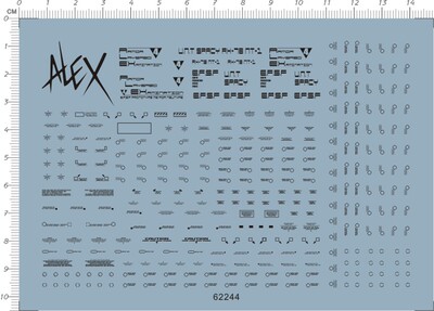 62244-A5311 MG MG VP ALEX-NT-1 ALEX 2 NT1 gd水贴111