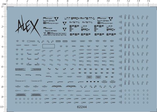 62244-A5311 MG MG VP ALEX-NT-1 ALEX 2 NT1 gd水贴111