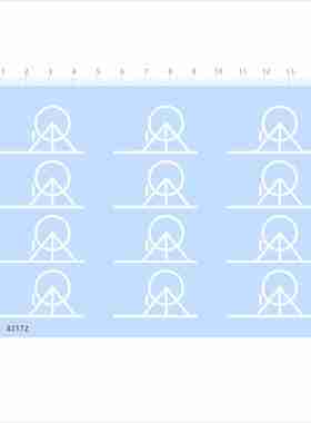 82172船舶模型1/700舰艇075两栖攻击01号甲板可撕膜不干胶2405