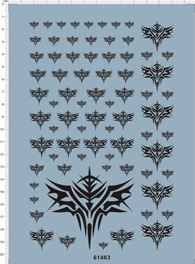 61463-Z29 幻影乌鸦 LOGO gd水贴2