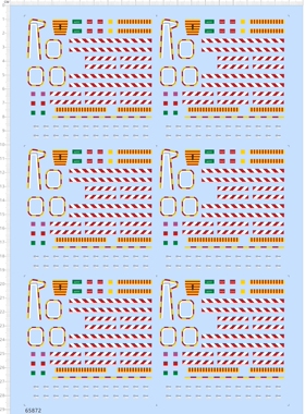 65872 1/72甲板AFFF轮船PKP模型CO2比例模型水贴纸定做订做现货