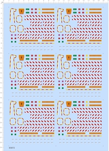 65872 1/72甲板AFFF轮船PKP模型CO2比例模型水贴纸定做订做现货
