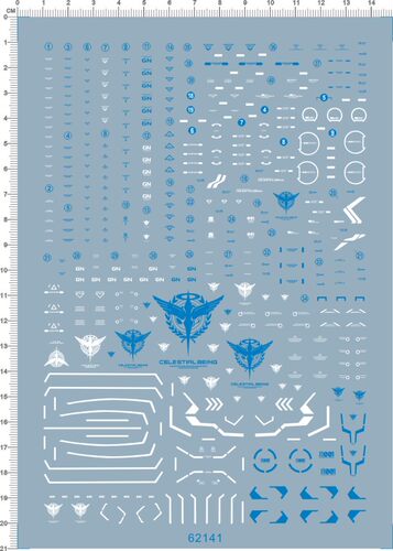 62141-B1403/4 MG GN-001 00 EXIA 能天使gd水贴2