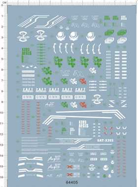 64405-A4514 MG GAT-X303 Aegis 圣盾神盾gd水贴纸gundam decal2