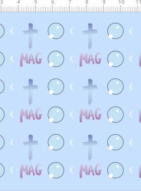 80771整版胶无比例小美MAG娃娃眼睛水贴纸公仔人偶粘土人手办A6