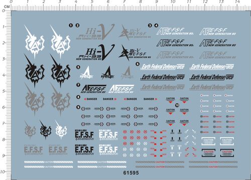 61595  1/35 RX-93-2 Hi-Nu hi-new hi-v HEAD 海牛头胸像1