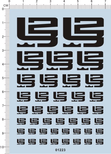 01223-J10 詹姆斯 LeBron James 模型车水贴纸