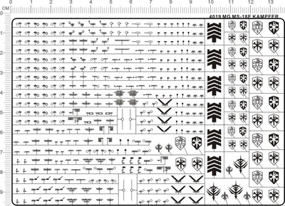 4019   MG MS-18E KAMPFER 京宝梵gd金属贴