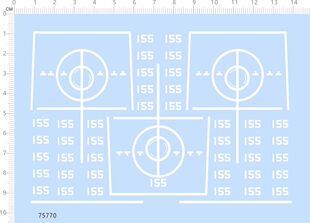 75770 船舶模型 052D型旅洋lll级南京舰舷号155模型水贴2310