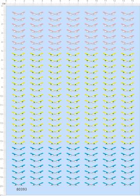 80393整版胶龙珠赛亚人眼睛水贴纸娃娃手办公仔盲盒人偶标签定制5