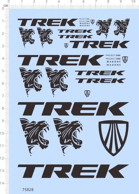 75828整版雷射方格银水贴虎头TRE