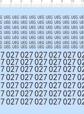 73306整版胶 联合国第二版 UEG 027 比例模型水贴纸打印 现货