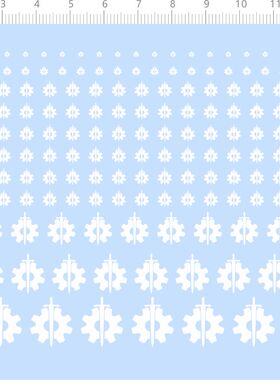 75677整版水贴 战棋 肩甲 白色 模型水贴定制打印现货