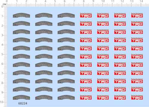 68224整版胶1/24 SW20 MR2仪表盘拱墅区吗适用于TRD水贴纸