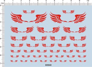 00940 整版胶NS500羽毛Monkey翅膀NSR250飞翼摩托车cbr RC213V