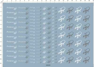 64628-A4614 HG MG ANTARES 魔蝎毒蝎子天蝎座α星gd水贴纸现货