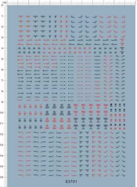 63701 63702 63703 caution danger 通用警告警示gd水贴纸1